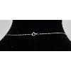 Image 2 : 14K UNVARIFIED DIAMOND NECKLACE W/ 14K CHAIN