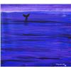 Image 2 : Wyland- Original Painting on Canvas "Dolphin"