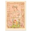Image 1 : Edna Hibel (1917-2014), "Raquela" Limited Edition Lithograph on Rice Paper, Numbered and Hand Signed