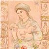 Image 2 : Edna Hibel (1917-2014), "Raquela" Limited Edition Lithograph on Rice Paper, Numbered and Hand Signed