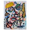 Image 1 : Paul Kostabi, "Solid and Intellectual" Hand Signed Original Painting with Letter of Authenticity.