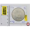 Image 1 : Canada 1976 Montreal Olympics $5 Sterling Silver Coin (Map)
