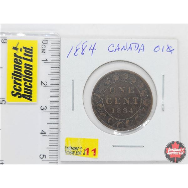 Canada Large Cent 1884