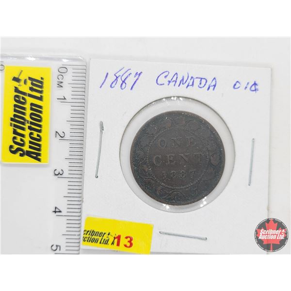 Canada Large Cent 1887