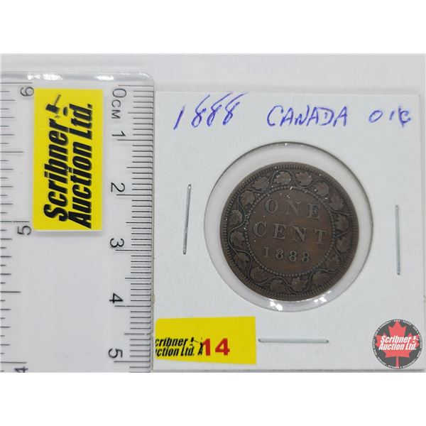 Canada Large Cent 1888