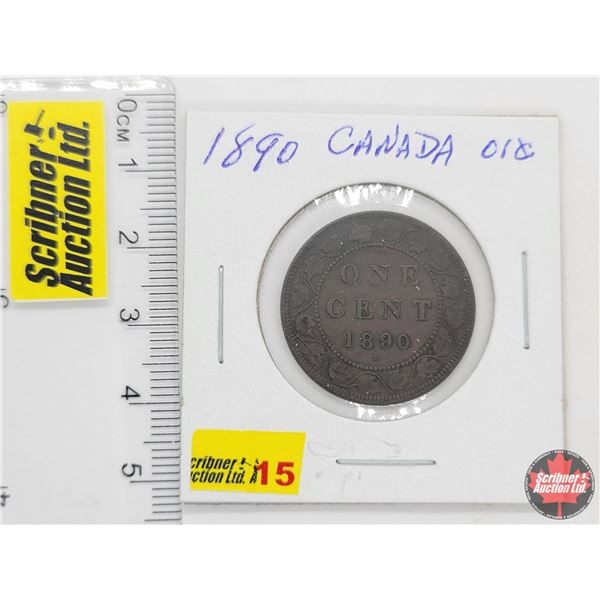 Canada Large Cent 1890