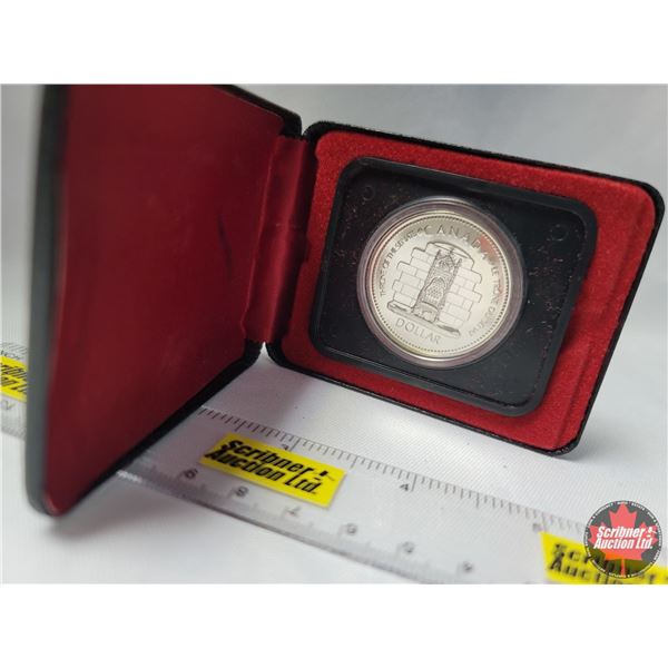 Canada Dollar Throne of the Senate 1952-1977 in Black Case