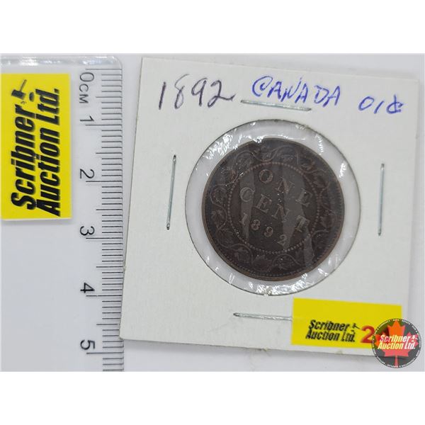 Canada Large Cent 1892