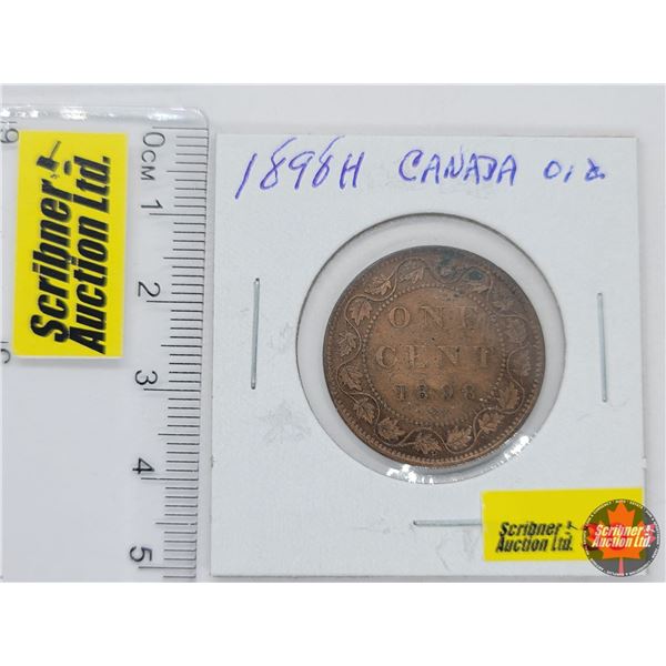 Canada Large Cent 1898H