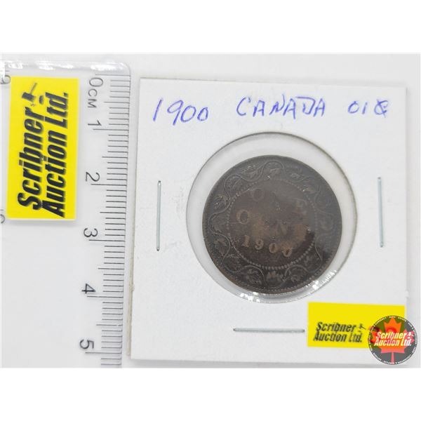 Canada Large Cent 1900