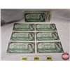 Image 1 : Canada $1 Bills (7) : Centennial 1867-1967 (No S/N#'s)
