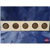 Image 2 : Canada Large Cent - Strip of 5: 1916; 1917; 1918; 1919; 1920