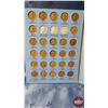 Image 3 : USA Lincoln Head Cent Collection in Whitman Folder Number Two (88 Coins) (See Pics for Dates)