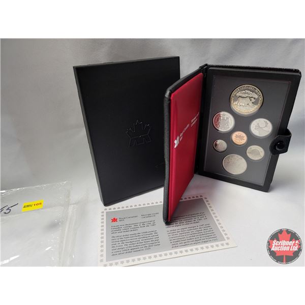 RCM 1985 Double Dollar Proof Set : 100th Anniversary of the National Parks of Canada (Was Sealed - O