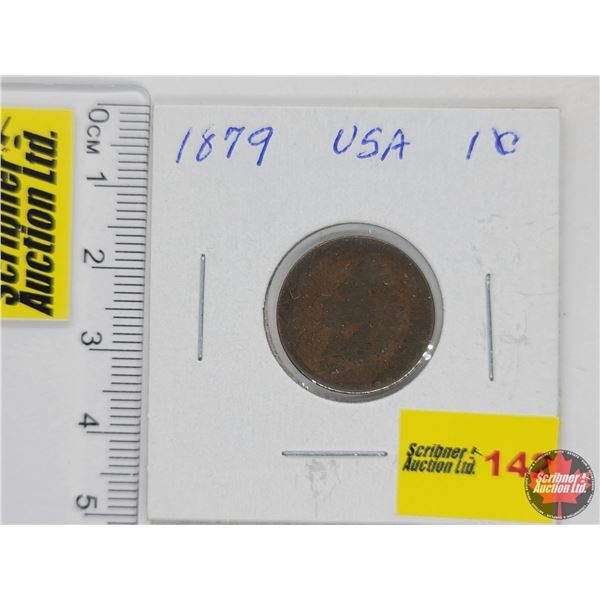 USA One Cent 1879