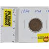 Image 1 : USA One Cent 1884