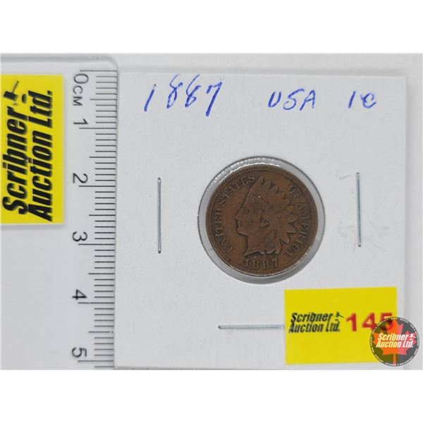 USA One Cent 1887