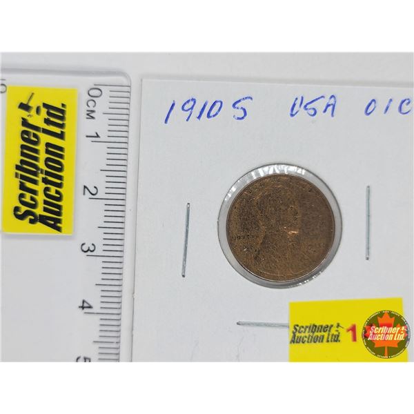 USA One Cent 1910S