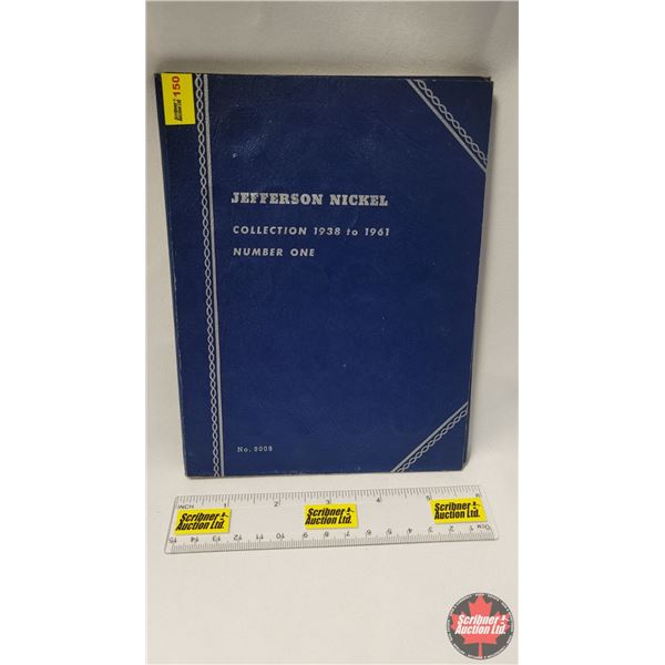USA Jefferson Nickel Collection in Whitman Folder Number One (19) (See Pics for Dates)