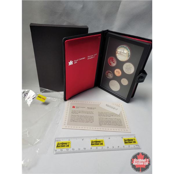 RCM 1984 Double Dollar Proof Set : 150th Anniversary of Toronto (Was Sealed - Opened for Picturing)