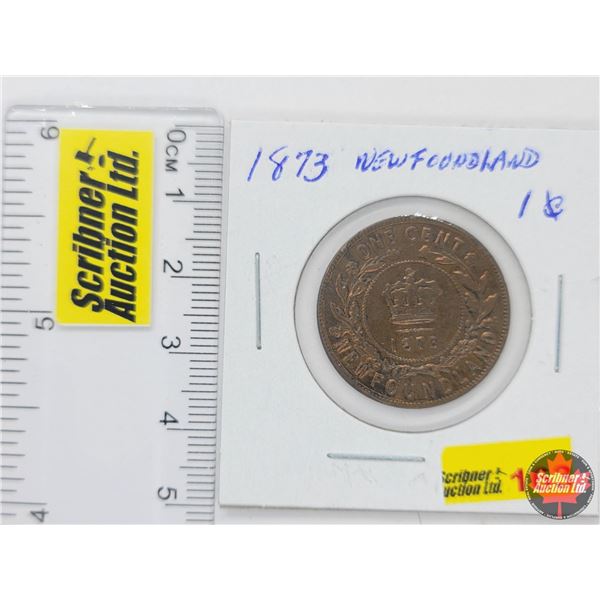 Newfoundland One Cent 1873