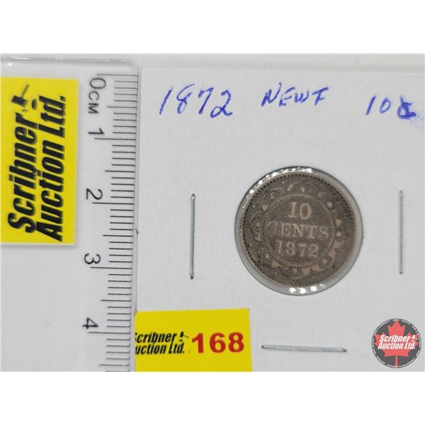Newfoundland Ten Cent 1872