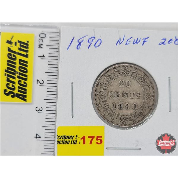 Newfoundland Twenty Cent 1890