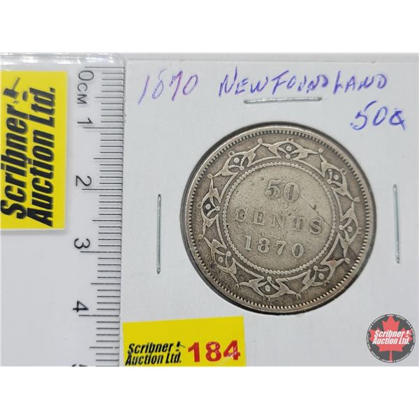 Newfoundland Fifty Cent 1870