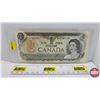Image 1 : Canada $1 Bill 1973 (S/N#NX5957119) (See Pics for Serial Numbers & Signatures)