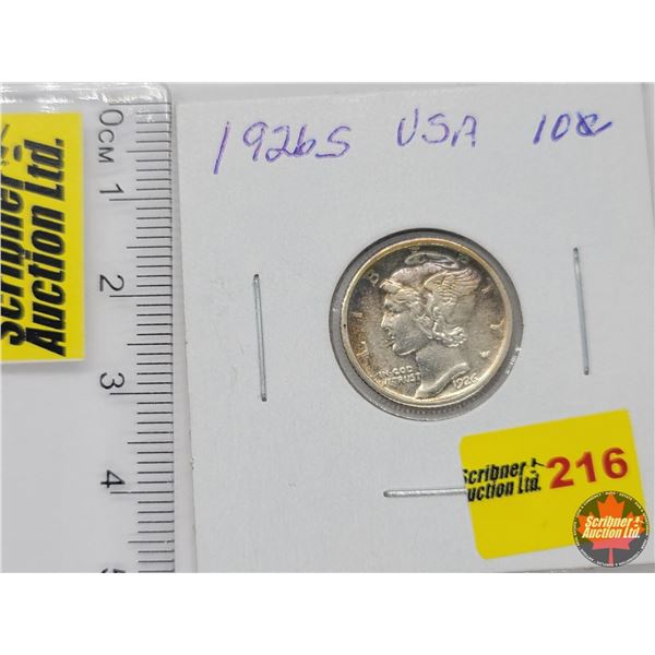 USA Dime 1926S