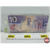 Image 2 : Canada $10 Bill 2005 "RADAR NOTE" (S/N#FEU3837383) (See Pics for Serial Numbers & Signatures)