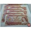 Image 3 : Canada $2 Bills 1974 (7 Sequential) : (AGW4927236-242) (See Pics for Serial Numbers & Signatures)