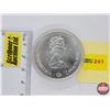 Image 2 : Canada 1976 Montreal Olympics $5 Sterling Silver Coin (Olympic Flame)