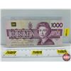 Image 1 : Canada $1000 Bill 1988 (S/N#EKA0507514) (See Pics for Serial Numbers & Signatures)