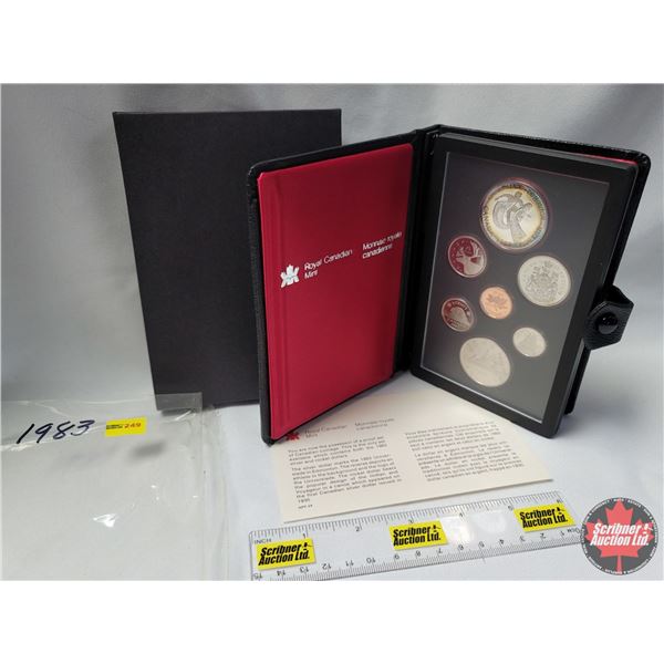 RCM 1983 Double Dollar Proof Set : Universiade in Edmonton (Was Sealed - Opened for Picturing)