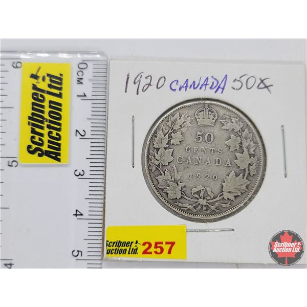 Canada Fifty Cent 1920