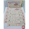 Image 1 : Canada $2 Bills 1986 (10 Sequential) : EGL8033385-394 (See Pics for Serial Numbers & Signatures)