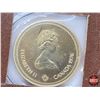 Image 4 : Canadian Olympic $100 Gold Coin - Montreal 1976 (See Pics for Specs)