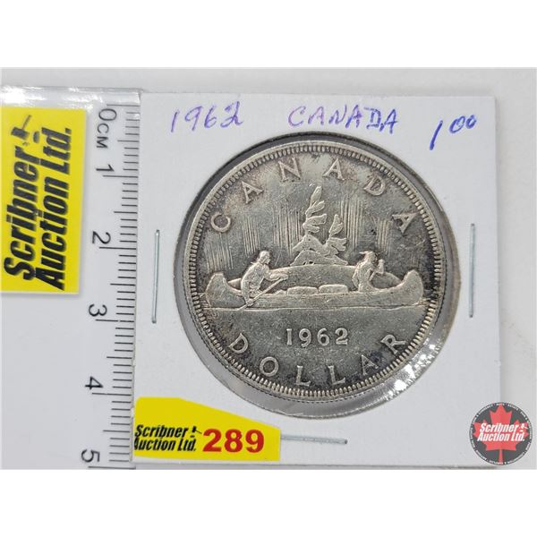 Canada Silver Dollar 1962