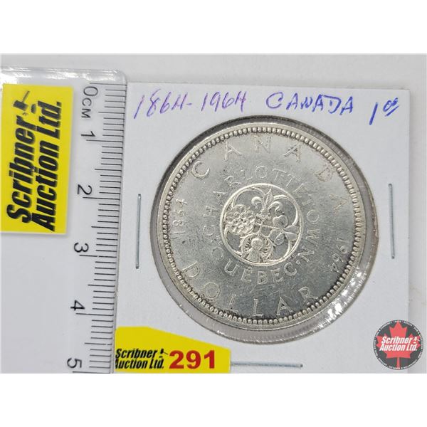 Canada Silver Dollar 1864-1964