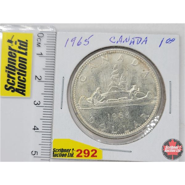 Canada Silver Dollar 1965