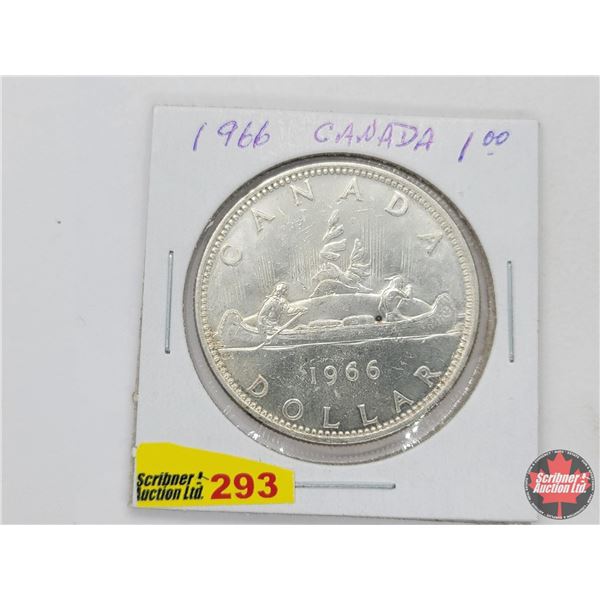 Canada Silver Dollar 1966