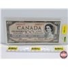 Image 1 : Canada $100 Bill 1954Df "Devil's Face" (S/N#AJ0861877) Coyne/Towers (See Pics for Serial Numbers & S