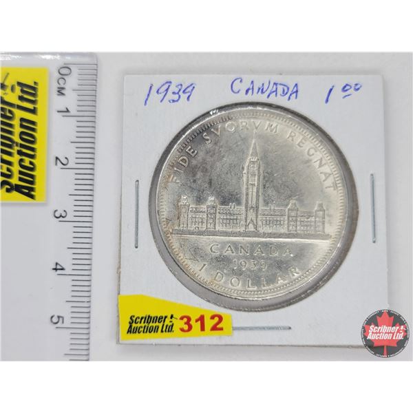 Canada Silver Dollar 1939