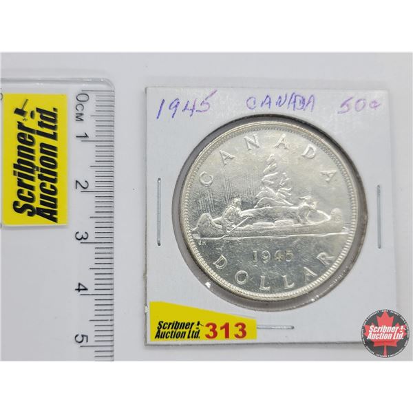 Canada Silver Dollar 1945