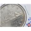 Image 2 : Canada Silver Dollar 1952 NWL