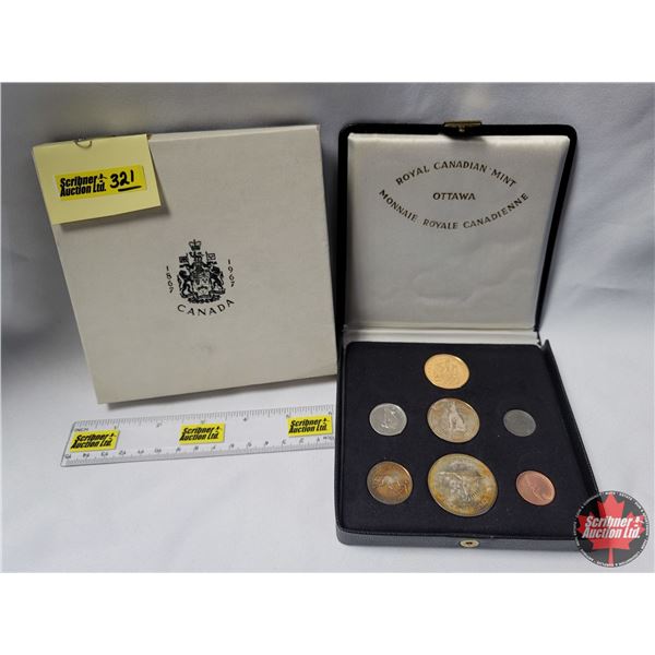 RCM 1867-1967 Canada Centennial Set $20 Gold & Silver Specimen Coin Set