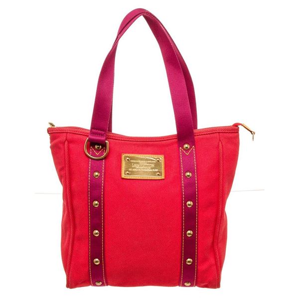 Louis Vuitton Red Antigua Birch MM Shoulder Bag