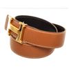 Image 5 : Hermes Brown Leather H 60 Belt