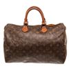 Image 1 : Louis Vuitton Brown Speedy 35cm Satchel Bag